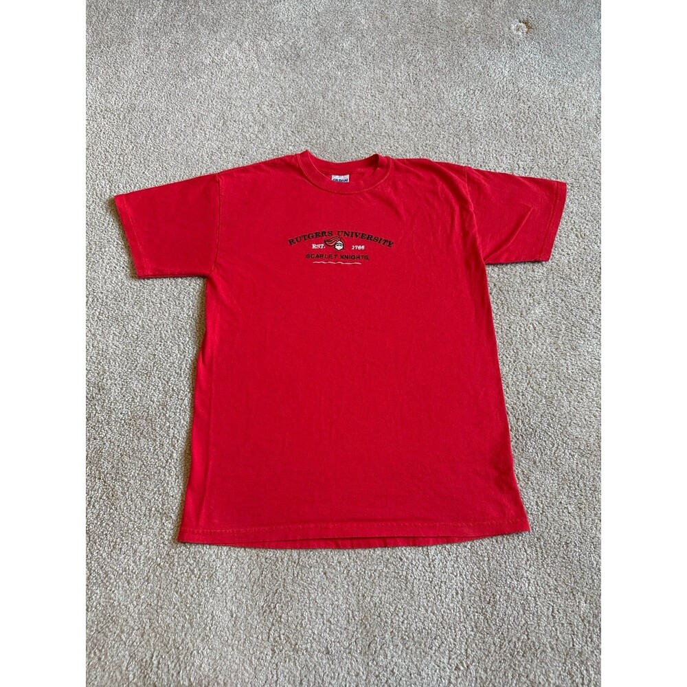 Rutgers Scarlet Knights Embroidered Men’s Shirt Size Medium